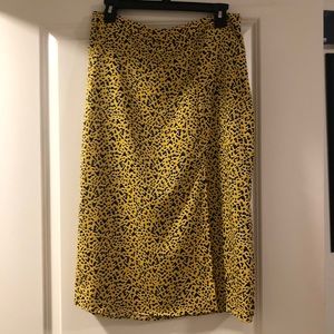 BCBGENERATION Leopard Print Skirt